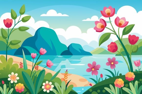 Floral Graphics for Local Branding