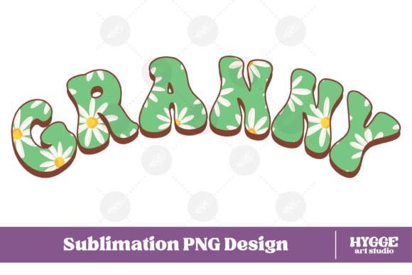 Granny Png Flowers Mothers Day Daisy Png for Graphic Design