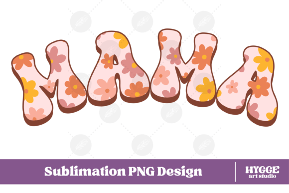 Mama Png Retro Flowers Mothers Day Design Review