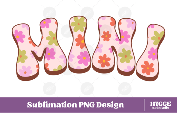 Mini Png Retro Flowers Mothers Day Design Review