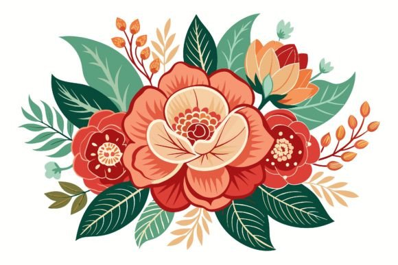 Vintages with Flowers Graphics